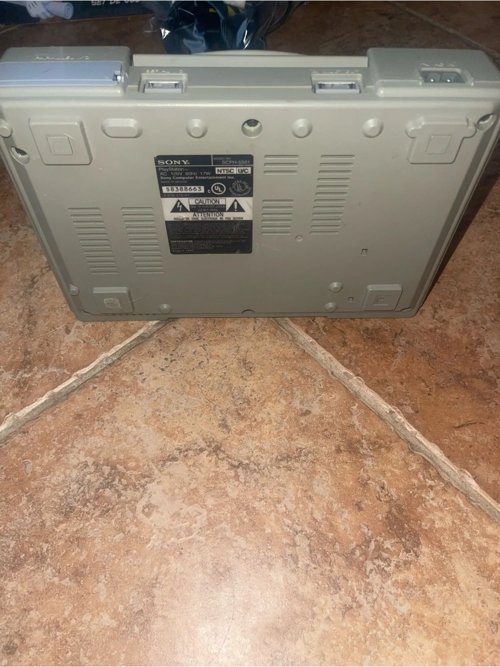 Original PlayStation one